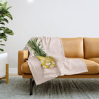 Daisy Pineapple Throw Blanket Gallery Image 1