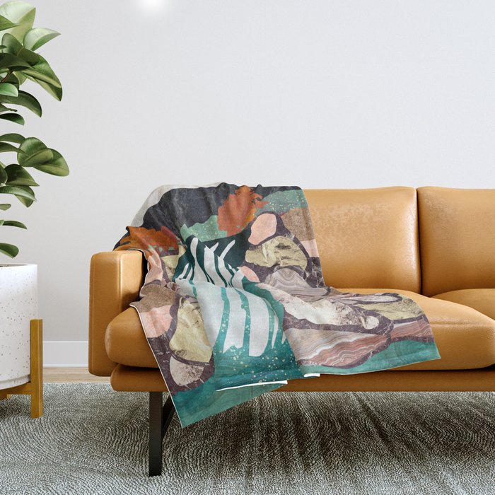 Autumn Falls Throw Blanket Gallery Image 1