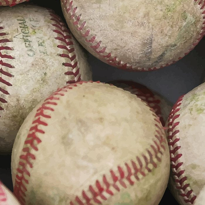 Many Baseballs - Background pattern Sports Illustration Coffee Mug Gallery Image 2