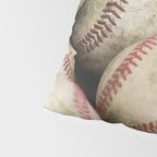 Many Baseballs - Background pattern Sports Illustration Pillow Sham Gallery Image 4