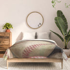Many Baseballs - Background pattern Sports Illustration Comforter Gallery Image 3