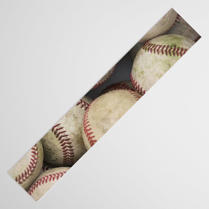Many Baseballs - Background pattern Sports Illustration Table Runner Gallery Image 3
