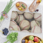 Many Baseballs - Background pattern Sports Illustration Cutting Board Gallery Image 2