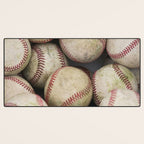Many Baseballs - Background pattern Sports Illustration Desk Mat Gallery Image 3