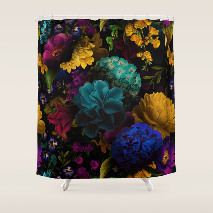 Vintage & Shabby Chic - Night Affaire Shower Curtain Gallery Image 1