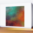 Colorful Rust Aesthetic Grunge Art Wall Mural Gallery Image 2
