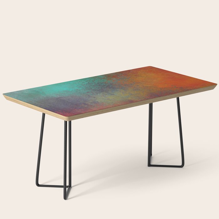 Colorful Rust Aesthetic Grunge Art Coffee Table Gallery Image 1