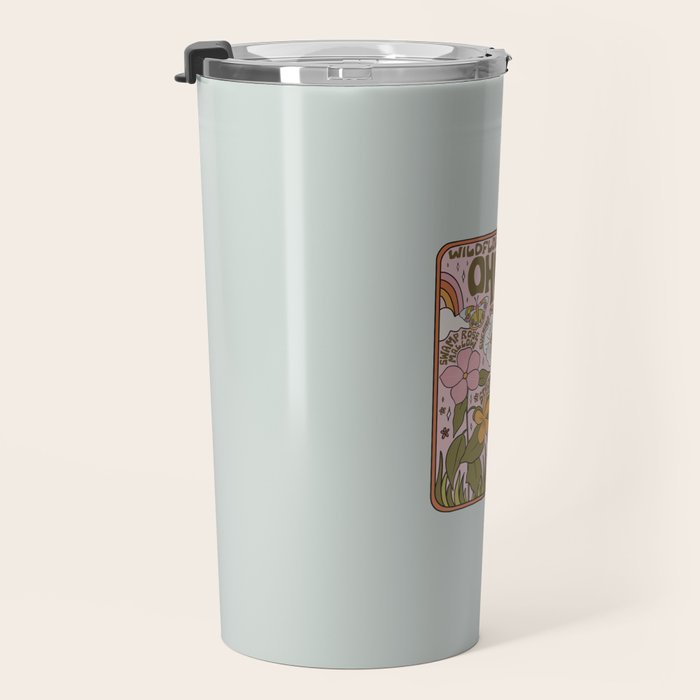 Ohio Wildflowers Travel Mug Gallery Image 3