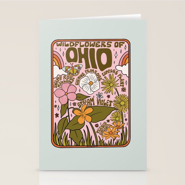 Ohio Wildflowers Stationery Card Gallery Image 2