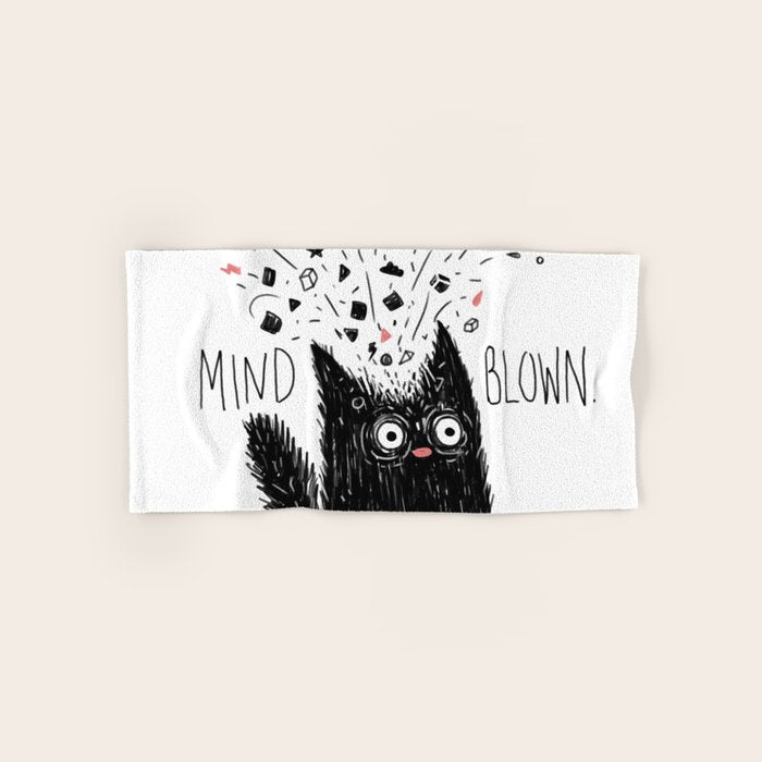 MIND BLOWN. Bath Towel Gallery Image 1