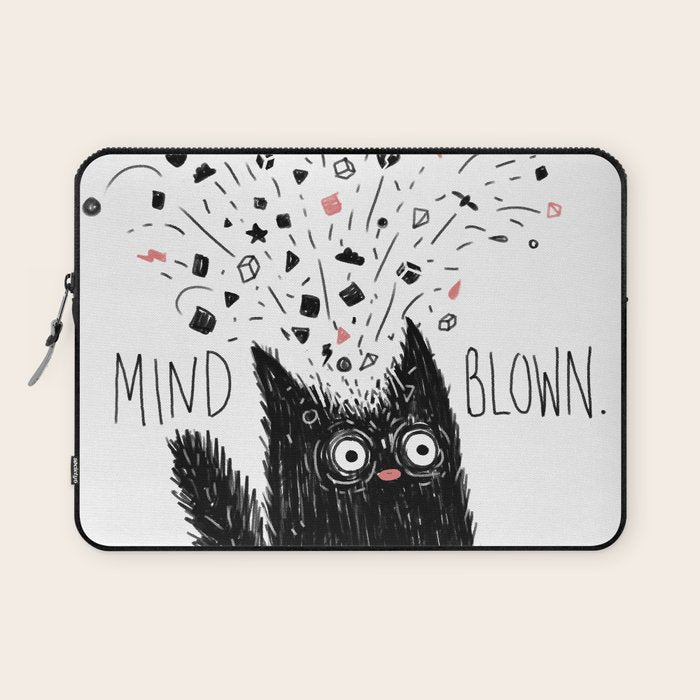 MIND BLOWN. Laptop Sleeve Gallery Image 1