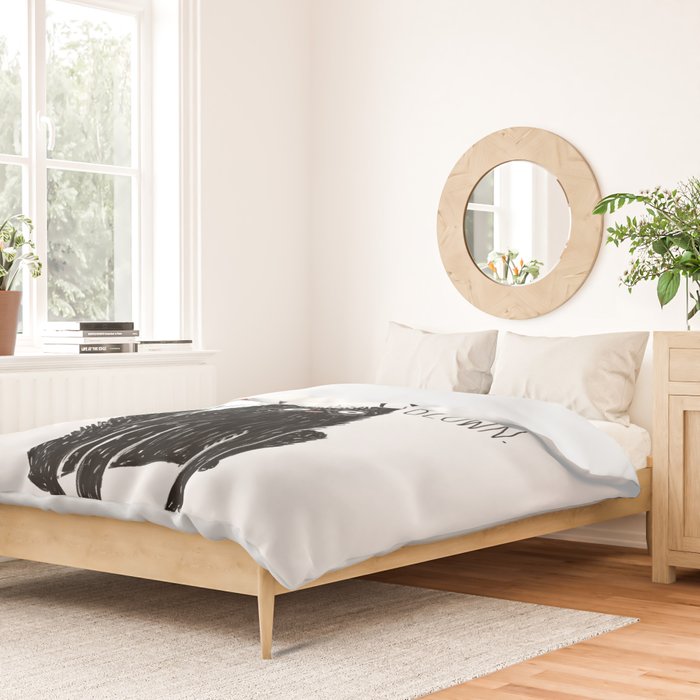 MIND BLOWN. Duvet Cover Gallery Image 2