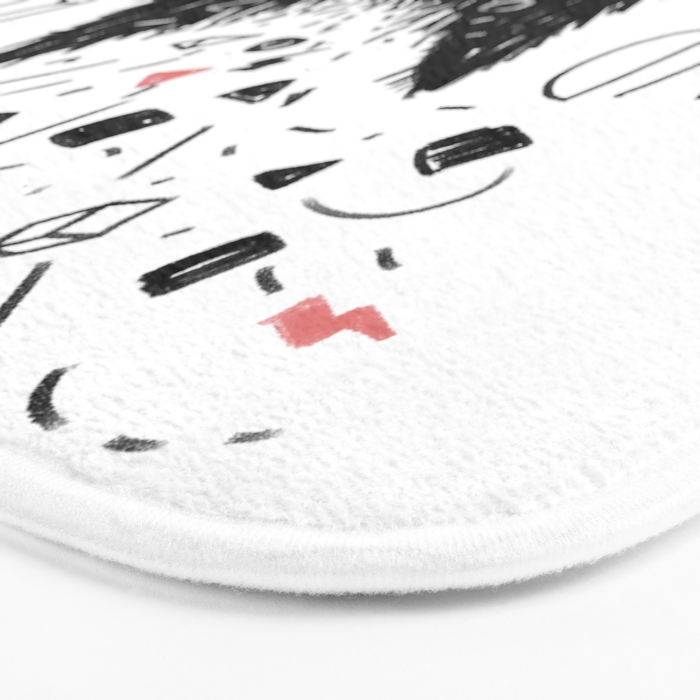MIND BLOWN. Bath Mat Gallery Image 3