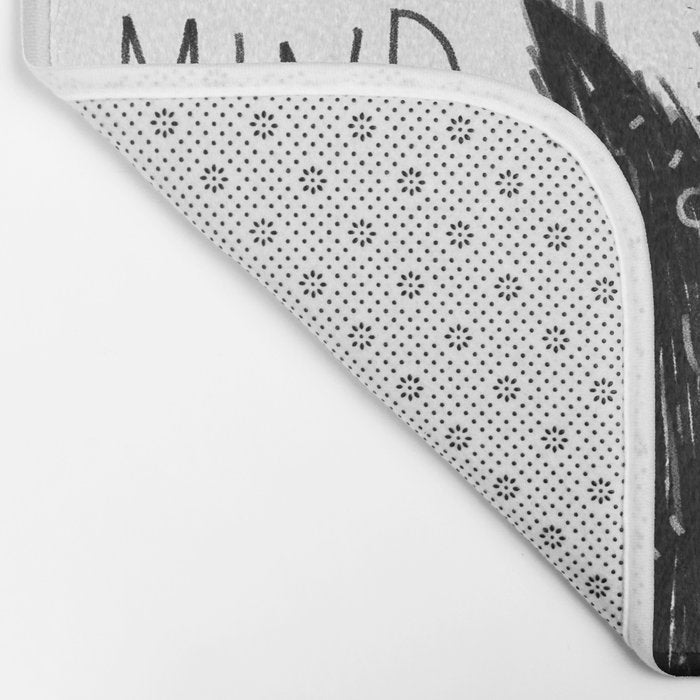 MIND BLOWN. Bath Mat Gallery Image 2