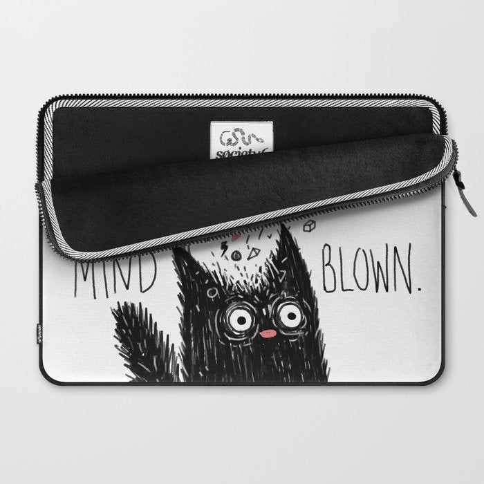 MIND BLOWN. Laptop Sleeve Gallery Image 2