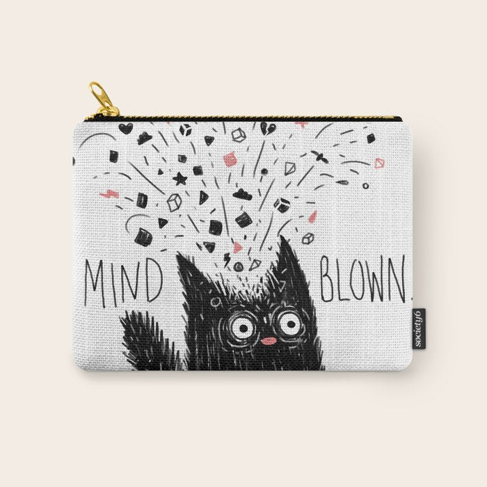 MIND BLOWN. Carry All Pouch Gallery Image 1