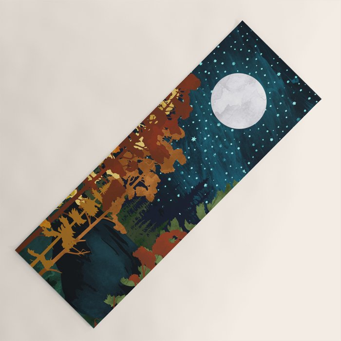 Autumn Lake Yoga Mat Gallery Image 1