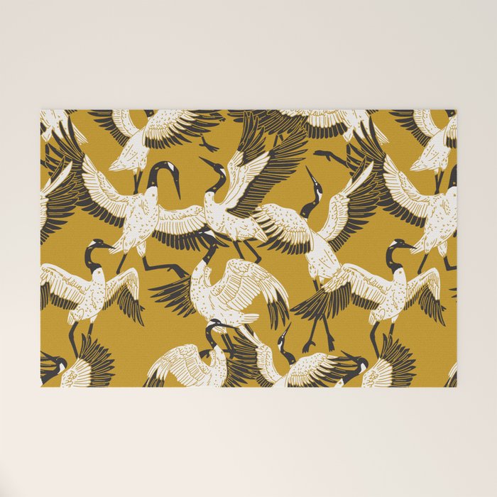 The ritual of the crane dance Welcome Mat Gallery Image 1