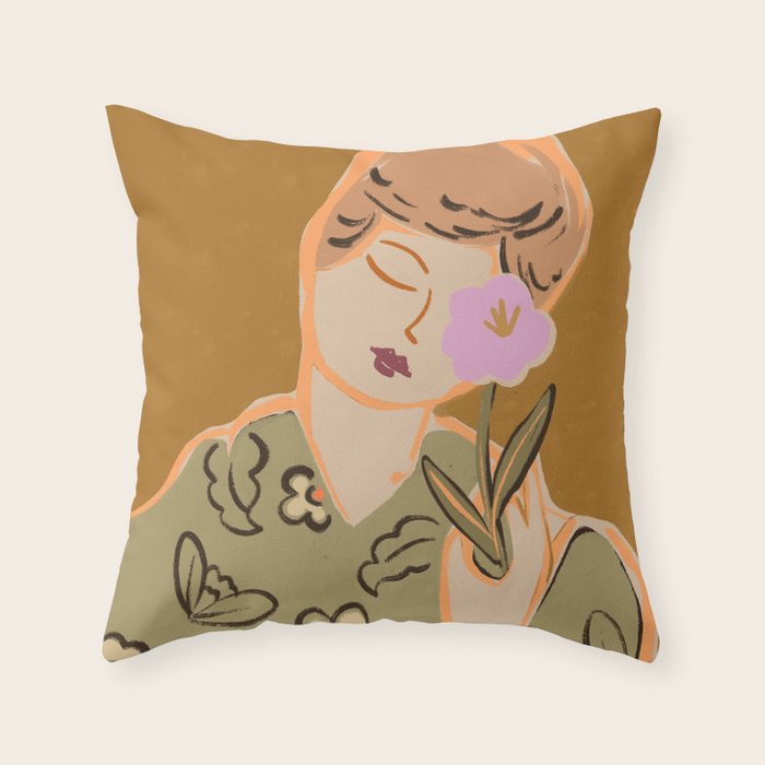 Serene Moments Throw Pillow Gallery Image 6