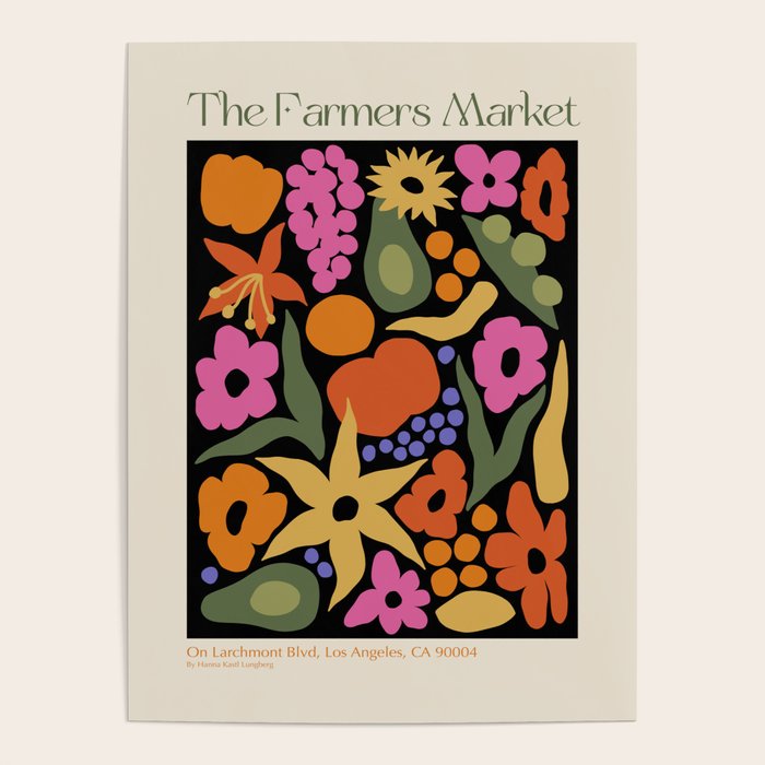 Larchmont Village Farmers Market Poster Gallery Image 4