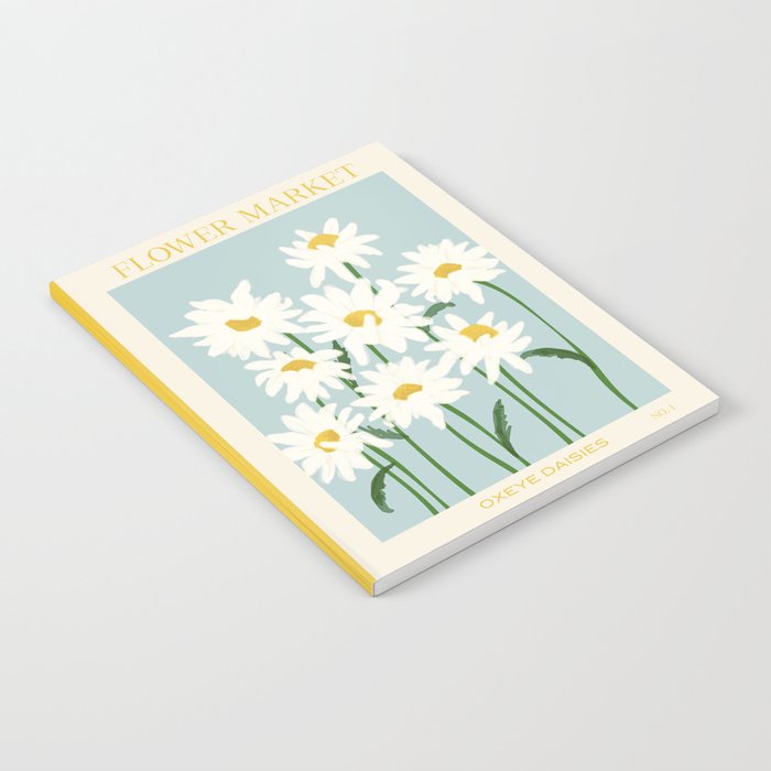 Flower Market - Oxeye daisies Notebook Gallery Image 1