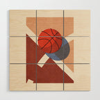 BALLS - Basketball - Indoor - II b Wood Wall Art Gallery Image 1