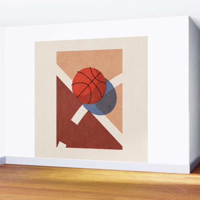 BALLS - Basketball - Indoor - II b Wall Mural Gallery Image 2