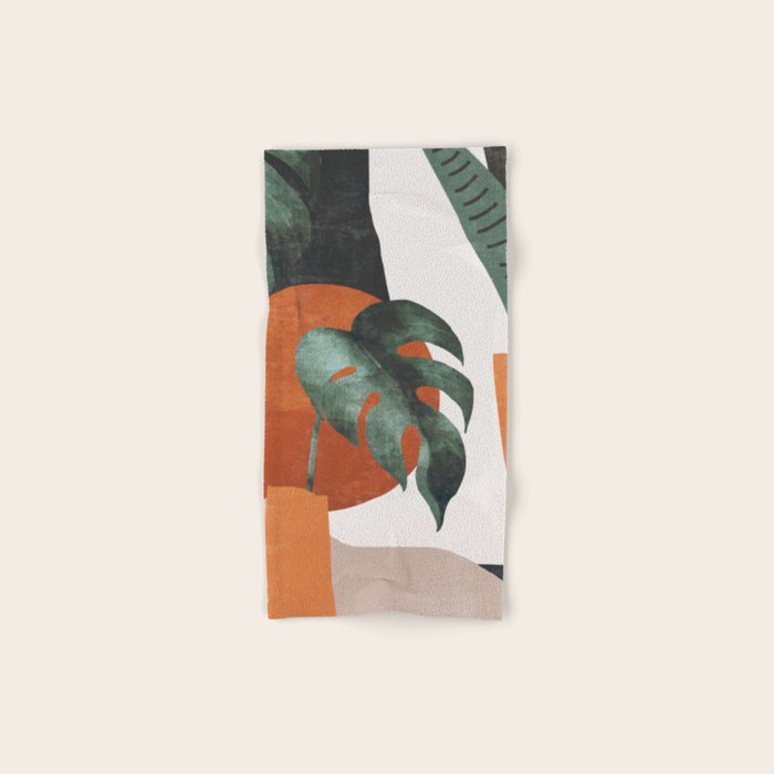 Abstract Art Plants Towels Gallery Image 1