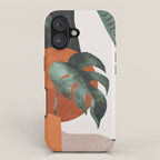 Abstract Art Plants iPhone Case Gallery Image 1