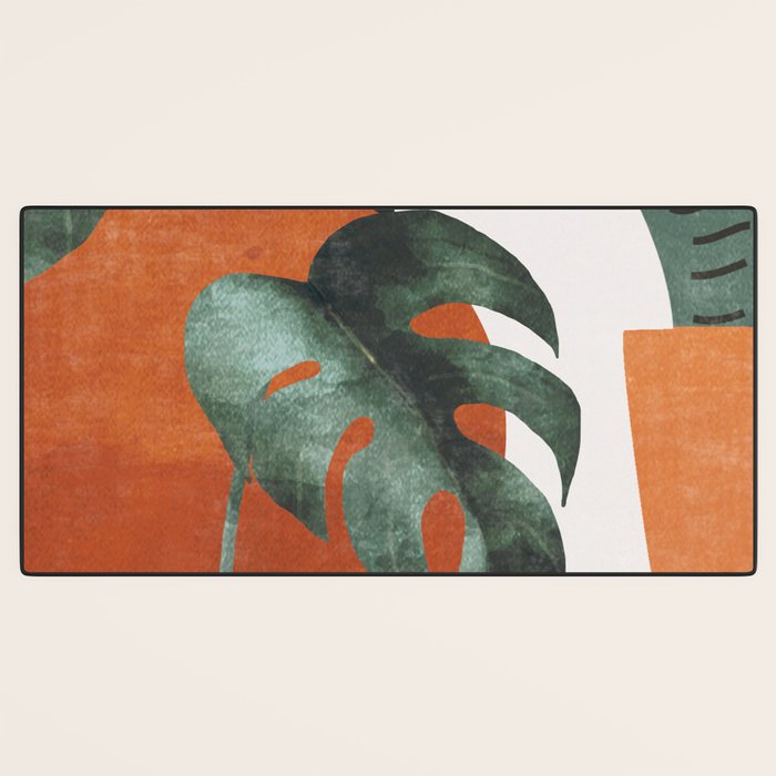 Abstract Art Plants Desk Mat Gallery Image 3