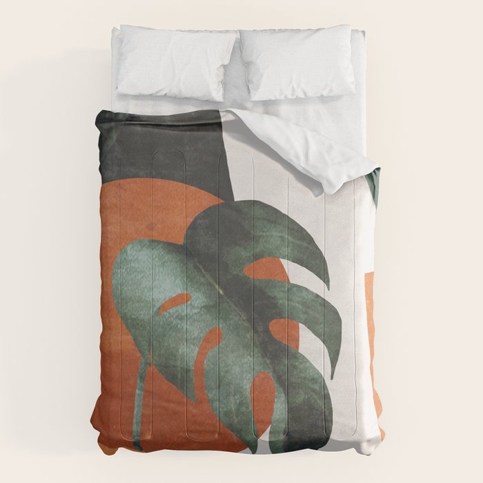 Abstract Art Plants Comforter Gallery Image 6