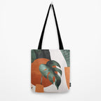 Abstract Art Plants Tote Bag Gallery Image 2