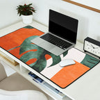 Abstract Art Plants Desk Mat Gallery Image 2