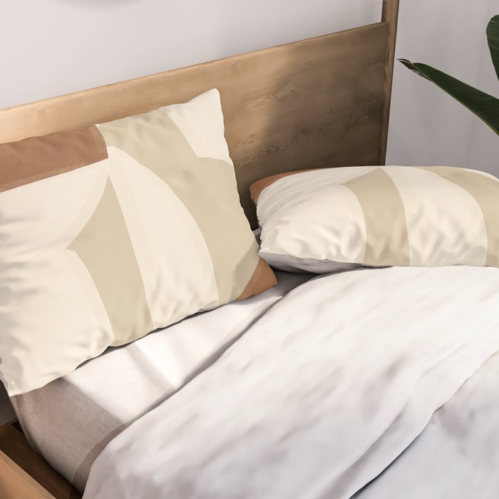 Minimal Abstraction 5 Pillow Sham Gallery Image 2