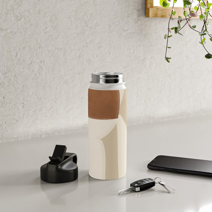 Minimal Abstraction 5 Water Bottle Gallery Image 4