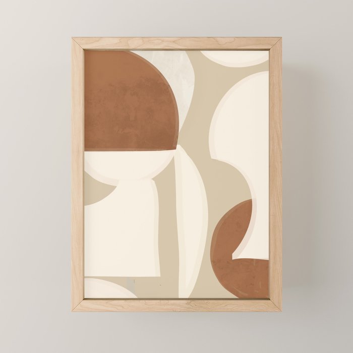 Minimal Abstraction 5 Mini Art Print Gallery Image 1