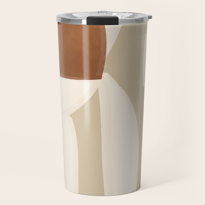Minimal Abstraction 5 Travel Mug Gallery Image 1