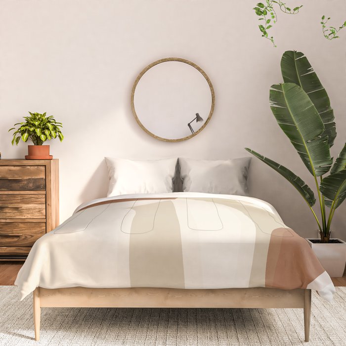 Minimal Abstraction 5 Comforter Gallery Image 3
