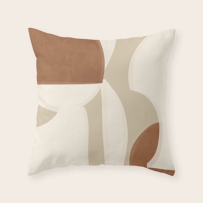 Minimal Abstraction 5 Throw Pillow Gallery Image 6