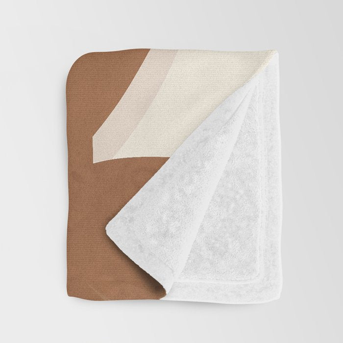 Minimal Abstraction 5 Throw Blanket Gallery Image 3