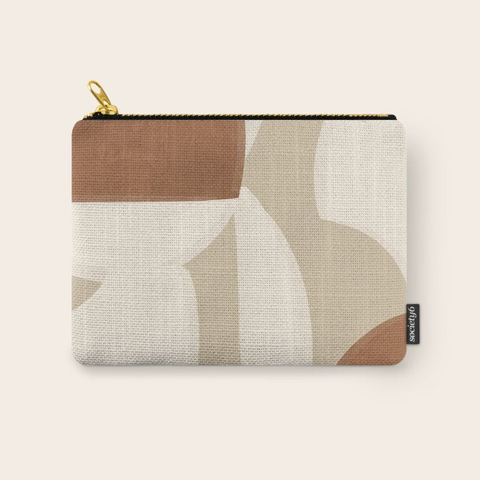 Minimal Abstraction 5 Carry All Pouch Gallery Image 1