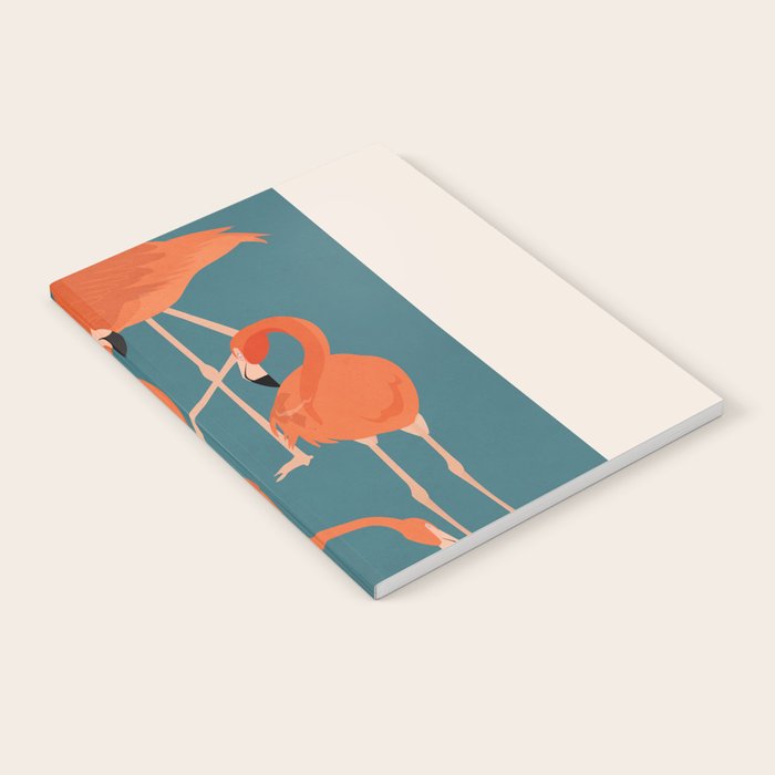 Graceful Flamingos 3 Notebook Gallery Image 1