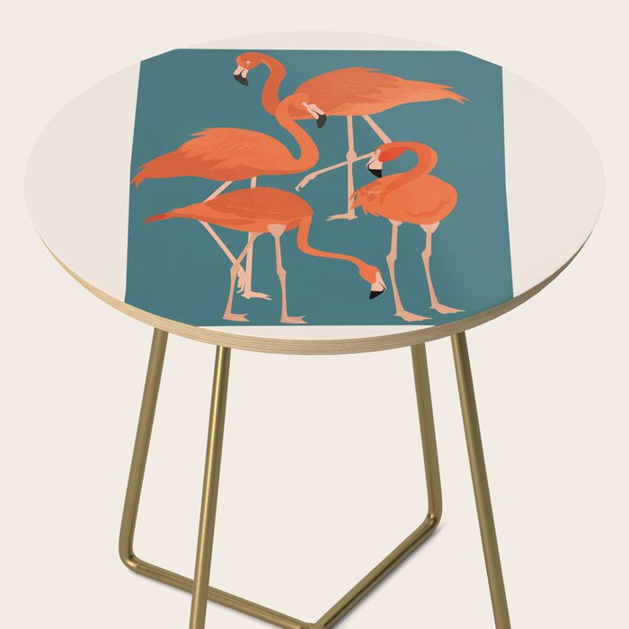 Graceful Flamingos 3 Side Table Gallery Image 2