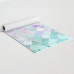 Mermaid Pastel Aesthetics Yoga Mat Gallery Image 2