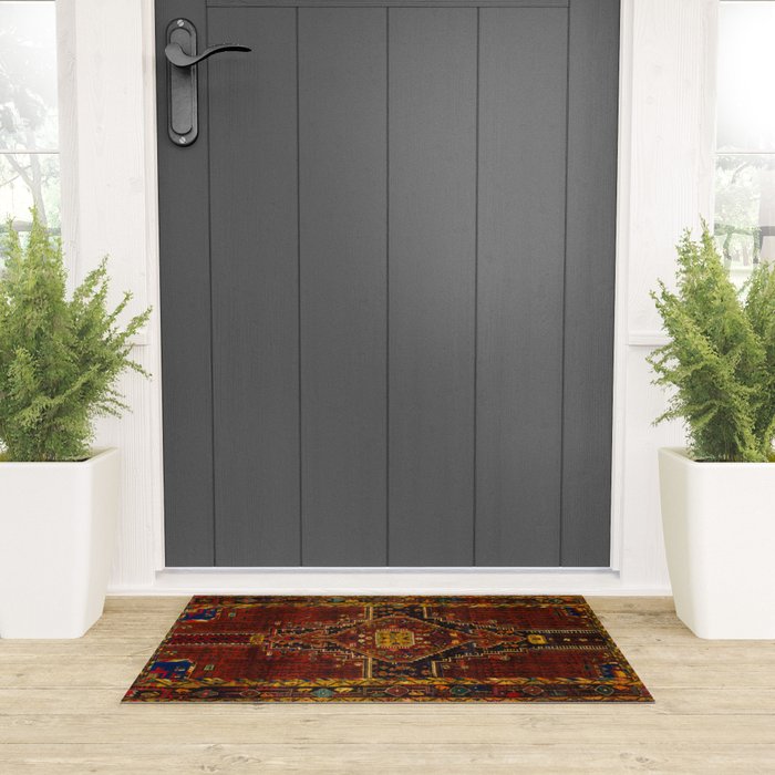 Moroccan Heritage Design Welcome Mat Gallery Image 3