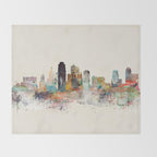 kansas city missouri Throw Blanket Gallery Image 2