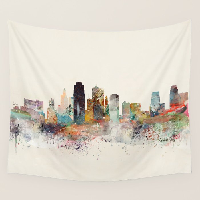 kansas city missouri Wall Tapestry Gallery Image 4