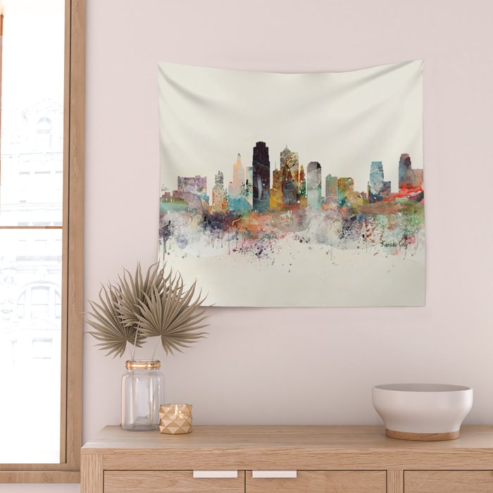 kansas city missouri Wall Tapestry Gallery Image 2