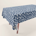 Hand Knit Navy Tablecloth Gallery Image 1