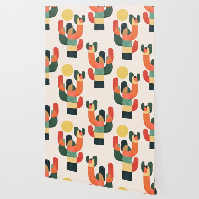 Cactus in the desert Wallpaper Gallery Image 2